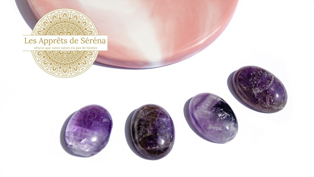 copy of Cabochon 12mm agate indienne naturelle