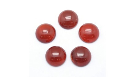 copy of Cabochon 12mm agate indienne naturelle
