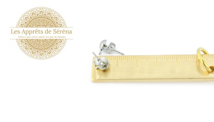 paire demi boule acier
