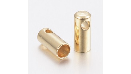 copy of Embouts pour cordon 1mm acier 304 platine