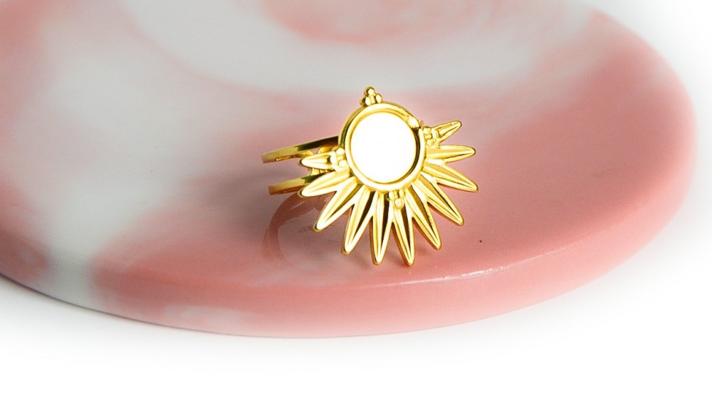 bague support cabochon