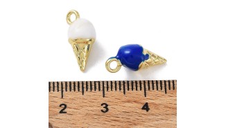 copy of Pendentif goutte verre 18x10mm