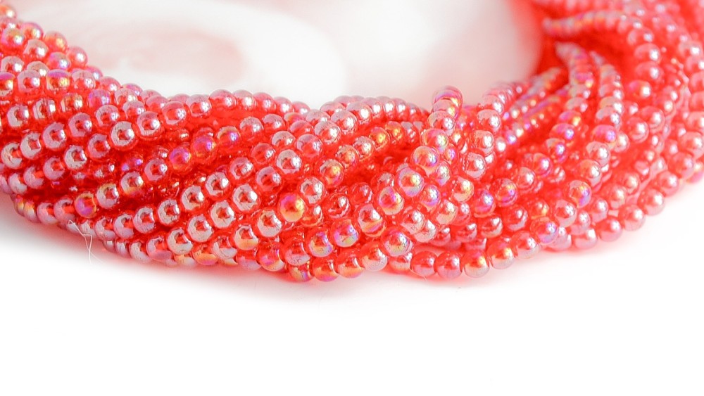 copy of Perles  toupies à facettes 3x2.5mm rose AB toupie verre 2mm perle à facettes roses