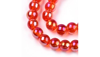 copy of Perles  toupies à facettes 3x2.5mm rose AB toupie verre 2mm perle à facettes roses