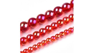 copy of Perles  toupies à facettes 3x2.5mm rose AB toupie verre 2mm perle à facettes roses