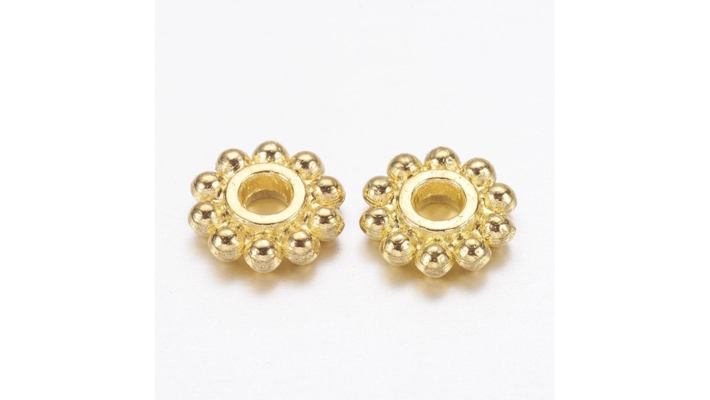 copy of Perles Bouddha 11mm en zamak argent
