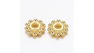 copy of Perles Bouddha 11mm en zamak argent