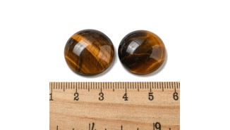 copy of Cabochon 12mm agate indienne naturelle
