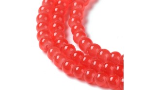 copy of Perles  toupies à facettes 3x2.5mm rose AB toupie verre 2mm perle à facettes roses