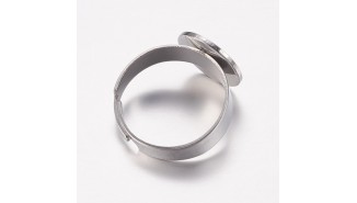 copy of Support bague serpent en acier inoxydable doré plaqué 18K
