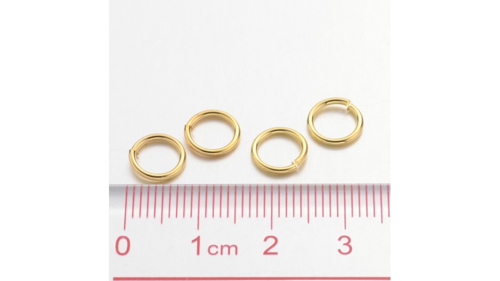 anneaux laiton 8mm