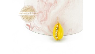Pendentif Cauris coloré