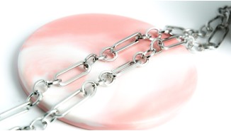 chaîne trombone argent