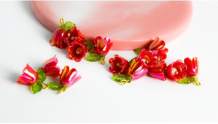 Pendentifs fleurs