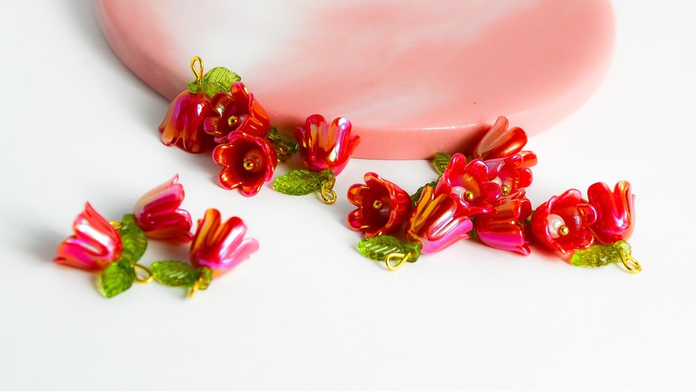 fleur rouge