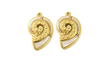 pendentif nacre coquillage