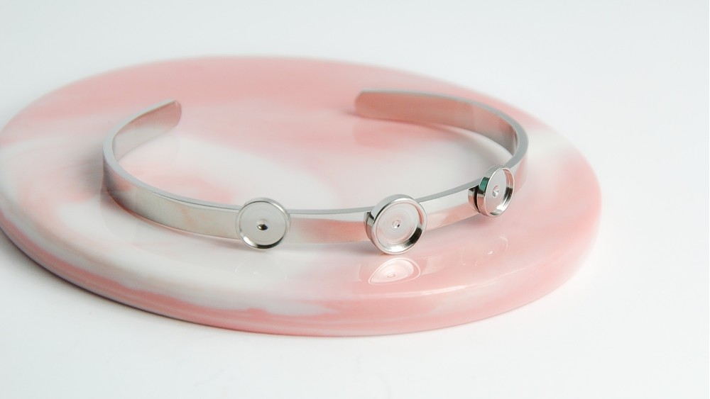 bracelet support cabochon
