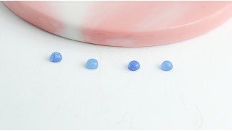 cabochon jade bleu
