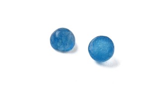 cabochon jade bleu océan