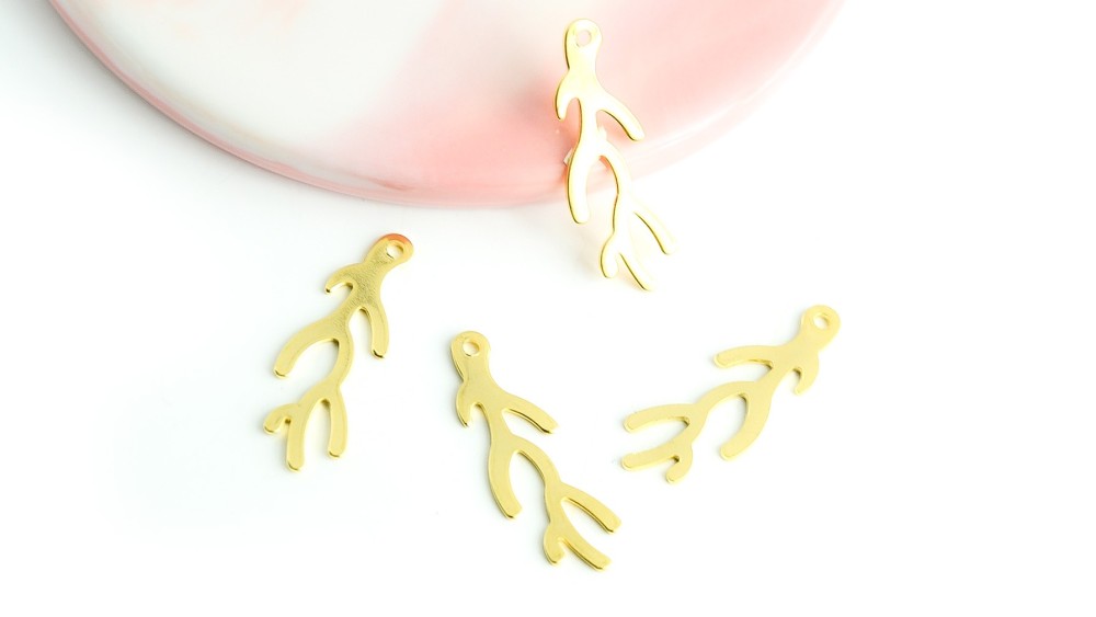 pendentif corail