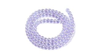 perle ronde mauve