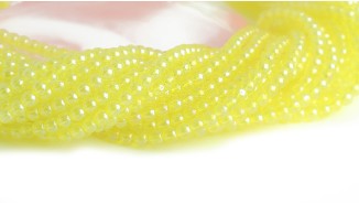 copy of Perles  toupies à facettes 3x2.5mm rose AB toupie verre 2mm perle à facettes roses