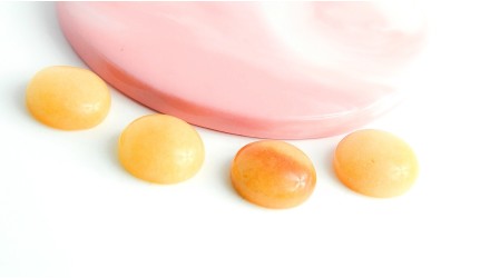 cabochon aventurine jaune