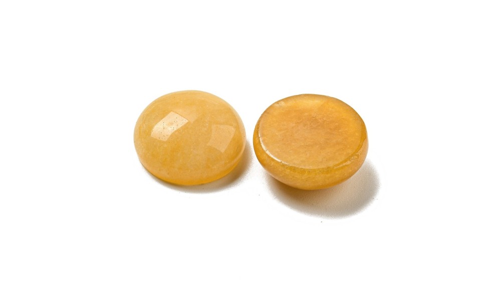 cabochon aventurine jaune