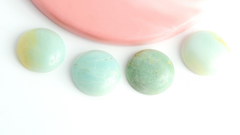 copy of Cabochon 12mm agate indienne naturelle