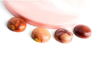 cabochon 20mm mokaite