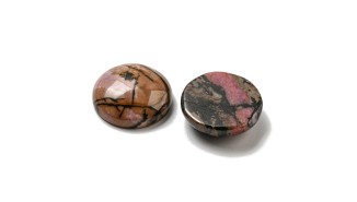 cabochon rhodonite