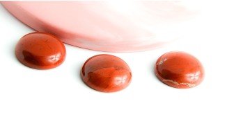 copy of Cabochon 12mm agate indienne naturelle