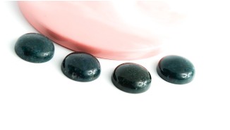 copy of Cabochon 12mm agate indienne naturelle
