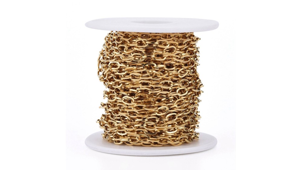 chaîne acier 18k