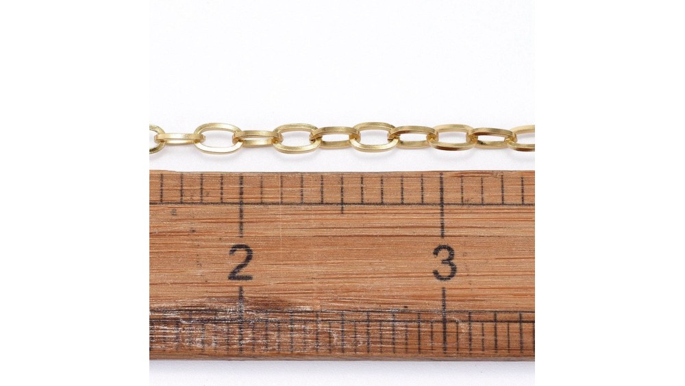 chaîne acier 18k