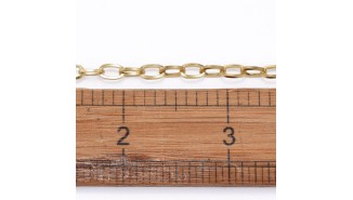 chaîne acier 18k