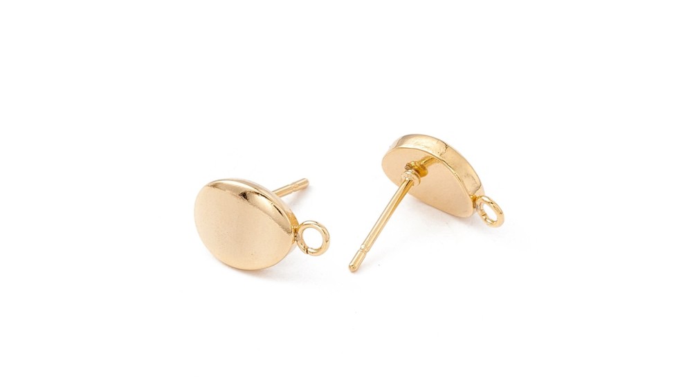 copy of Puces d'oreille en acétate violette x paire