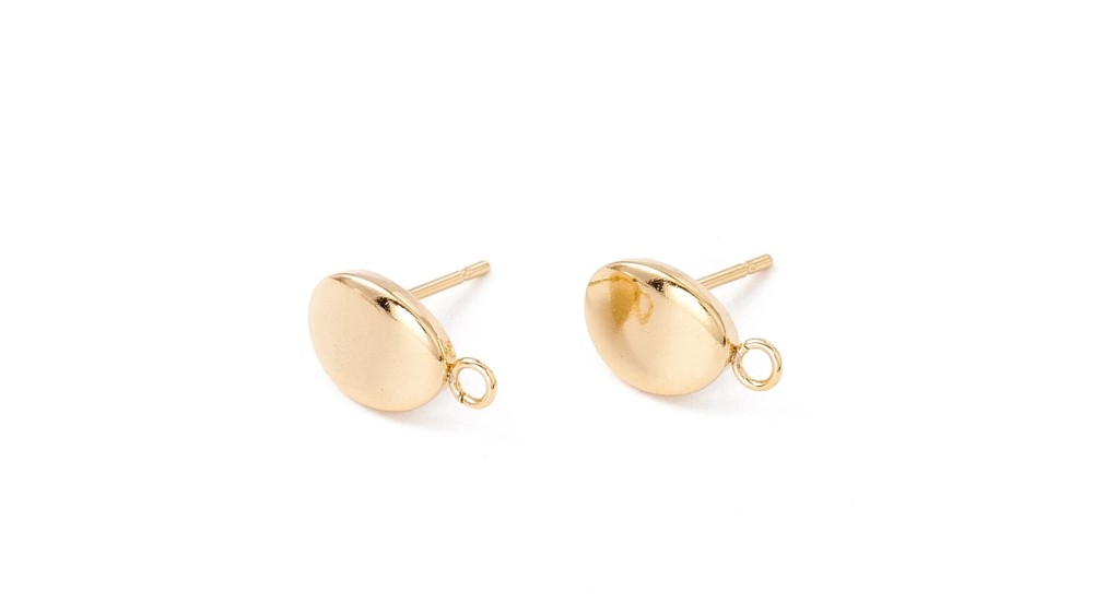 copy of Puces d'oreille en acétate violette x paire