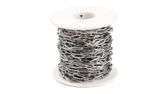 maille trombone acier