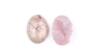 copy of Cabochon 25x18mm en jaspe paysage