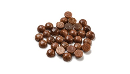 cabochon goldstone 4mm