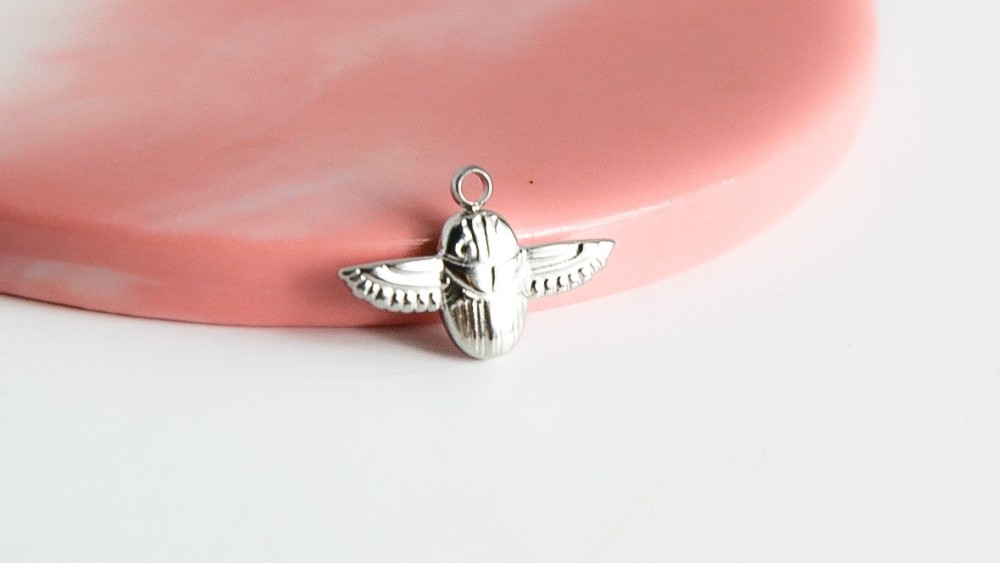 copy of Pendentif oiseau en acier inoxydable plaqué or 18k