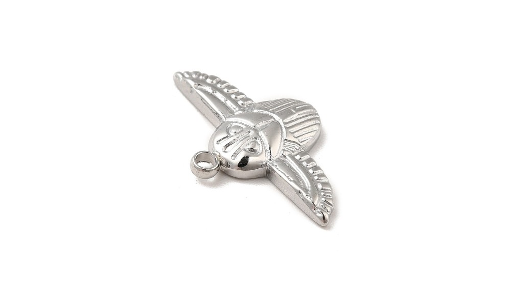 copy of Pendentif oiseau en acier inoxydable plaqué or 18k