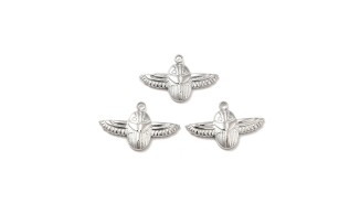 copy of Pendentif oiseau en acier inoxydable plaqué or 18k