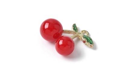 pendentif cerise