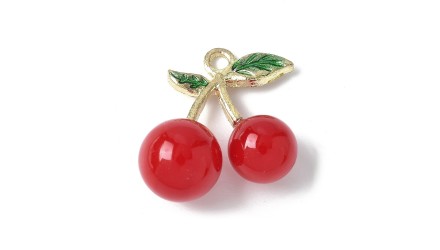 pendentif cerise