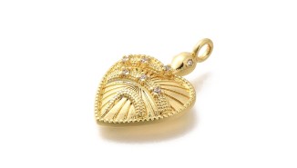 coeur serpent strass