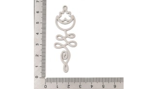 pendentif unalome argent