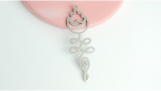 copy of Pendentif unalome en acier 304 argent