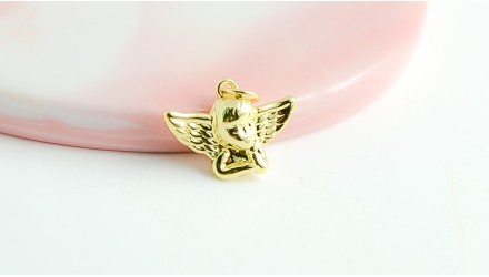 pendentif ange or